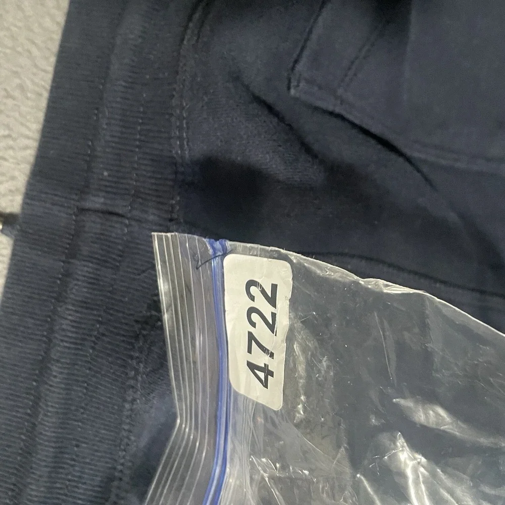 Hurley Sweatpants Mens Large Blue Joggers Fleece Drawstring Casual Pants Chore